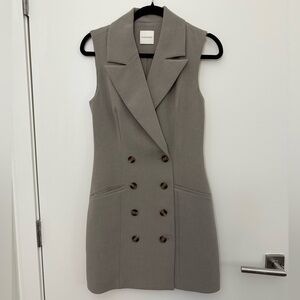 Favorite Daughter Sleeveless Gray Mini Dress